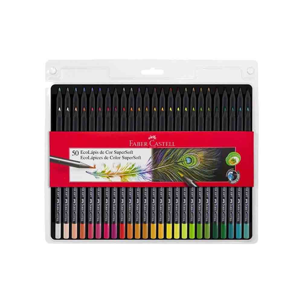 Lápices De Color Faber Castell Soft - 50 Colores