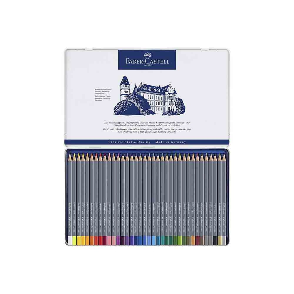 Lápices De Color Faber Castell Polychromos Caja Metálica - 36 Colores -  Juan Marcet